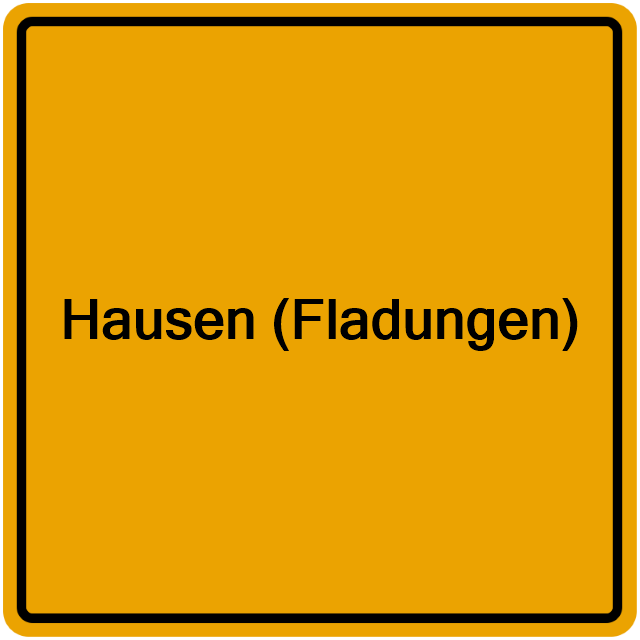 Einwohnermeldeamt24 Hausen (Fladungen)